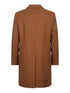 Men’s Double Breasted Brown Wool Coat
