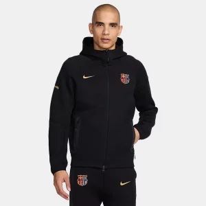 Fc Barcelona Black Training Hoodie