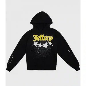 Sp5der Jeffery Black Hoodie